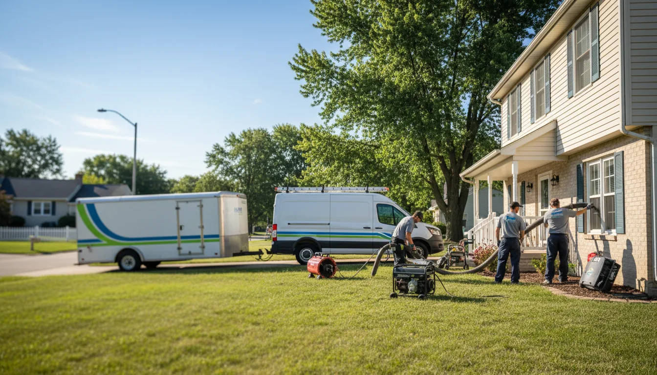 Flooded Basement Restoration And Cleanup With Repair in Point Lookout, MO near me